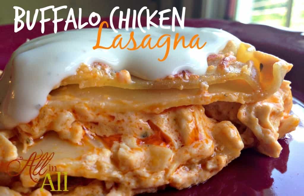 Buffalo Chicken Lasagna