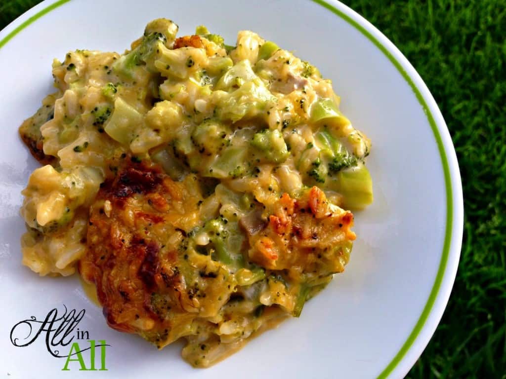 Cheesy Broccoli Rice Casserole - This comforting dish will be the hit of the dinner table!