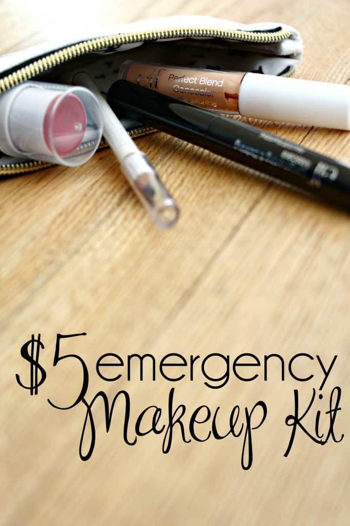 Five Dollar Emergency Makeup Kit