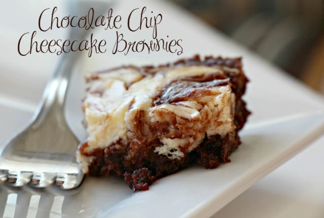 Chocolate Chip Cheesecake Brownies
