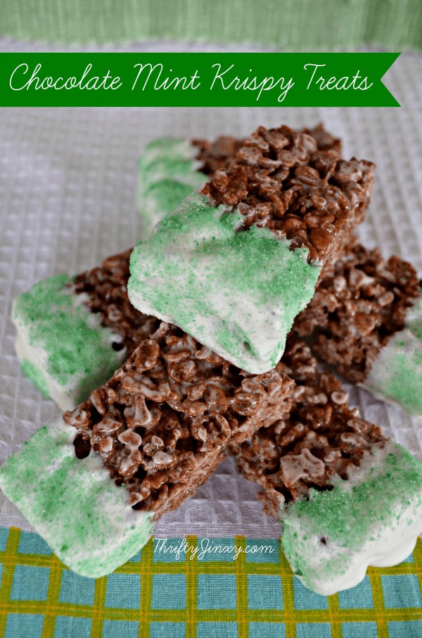 Chocolate-Mint-Krispy-Treats