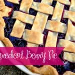 4 Ingredient Berry Pie