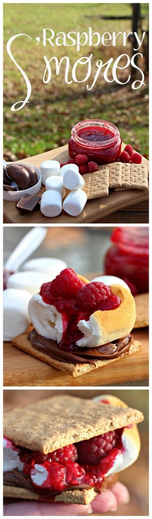 Family Glamping Weekend - Grilled Pizza and Raspberry S'mores