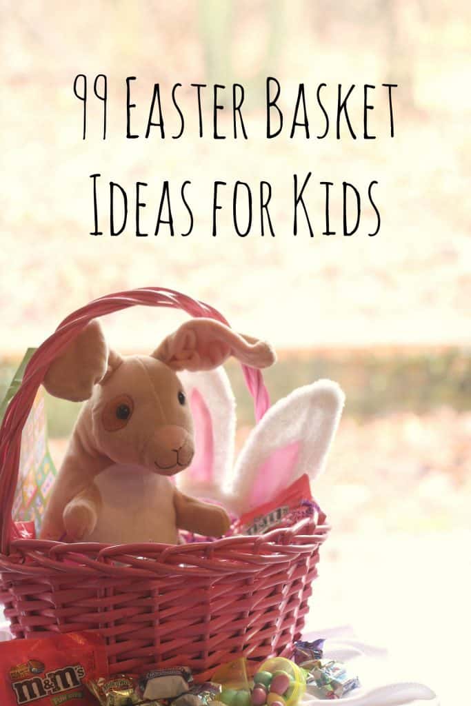 99 Easter Basket Ideas for Kids Plus Free Printable Easter Bunny Footprints | Easter Basket | Easter Treats | Non Candy Easter Basket | Easter Ideas for Kids | #EasterBasket #EasterTreats #NonCandyEasterBasket #EasterCrafts #EasterDinner #EasterBunny #EasterCandy