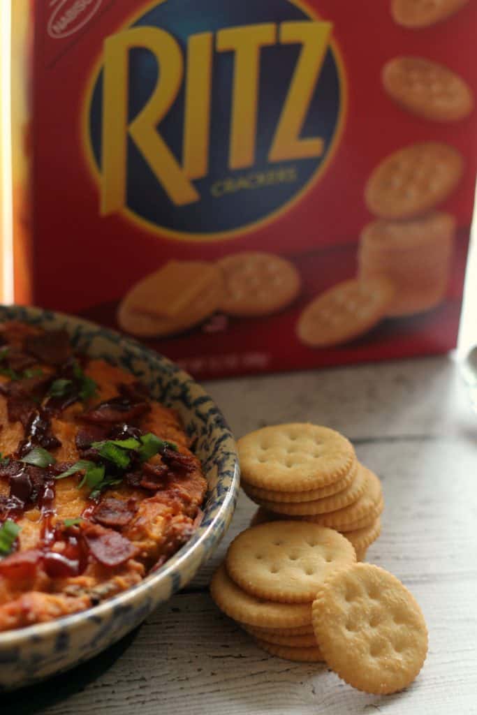 BBQ Chicken Dip Recipe | RITZ Crackers