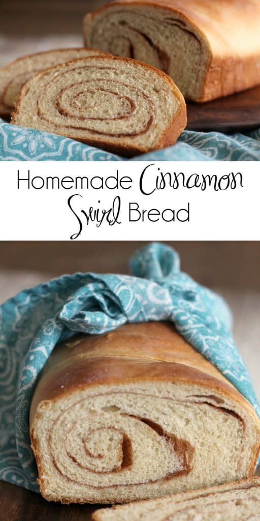 Homemade Cinnamon Swirl Bread | #HomemadeBread #Cinnamon | Homemade Bread | Cinnamon Bread