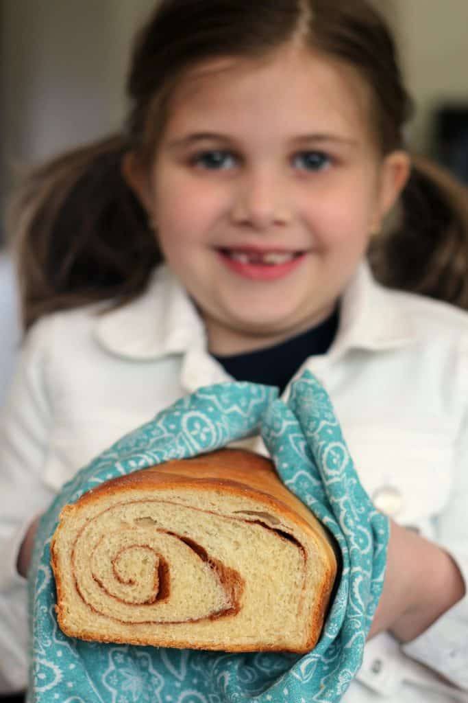 Homemade Cinnamon Swirl Bread