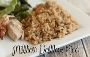 Million Dollar Rice - Mom Needs Chocolate