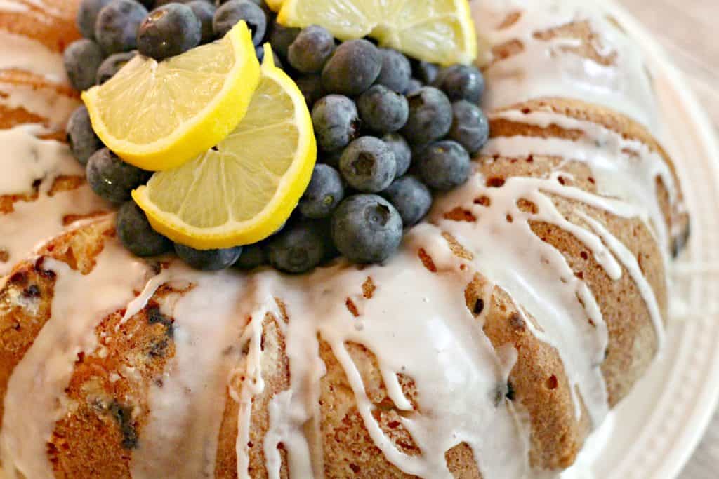Blueberry Yogurt Cake