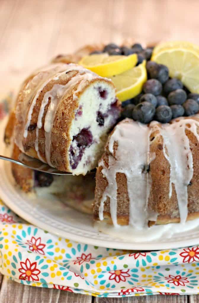 Blueberry Yogurt Cake