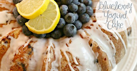 Blueberry Yogurt Cake