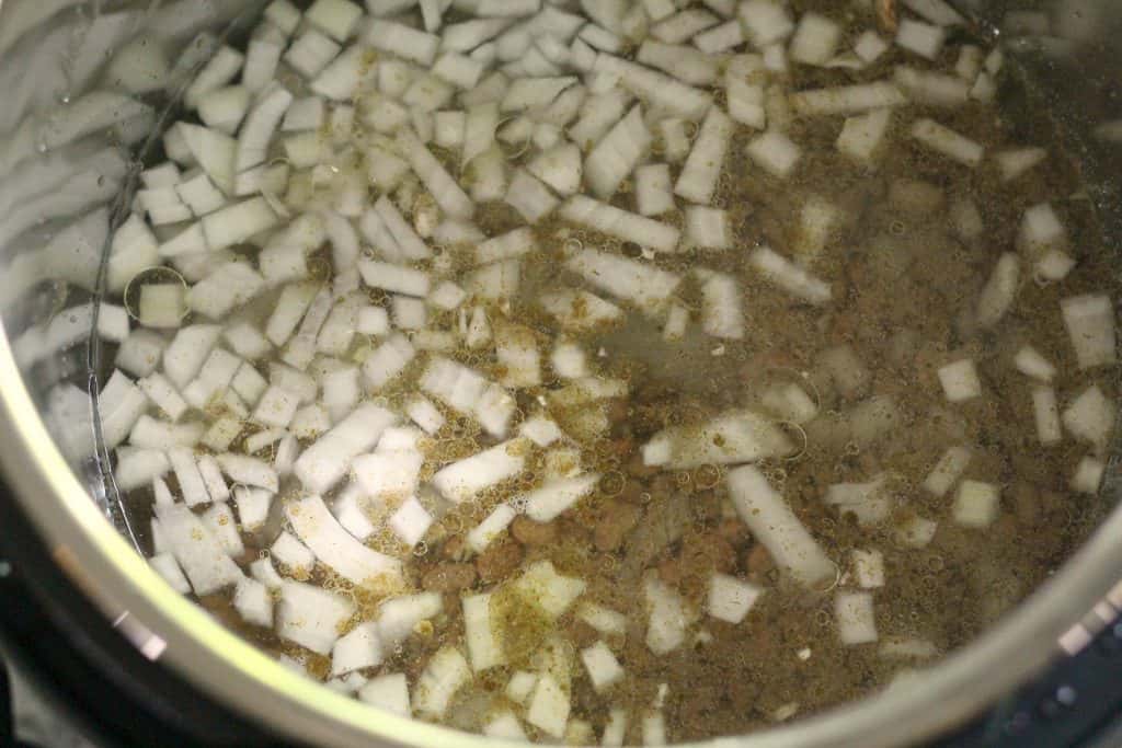 Instant Pot Refried Beans ingredients