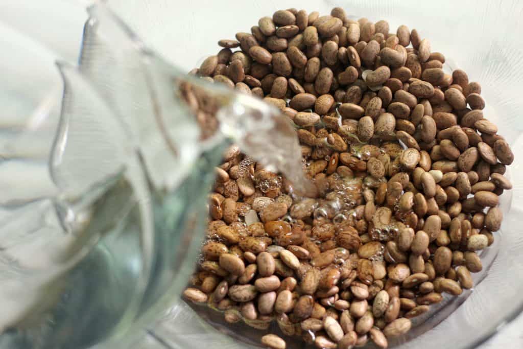 Adding water to dry beans - Instant Pot Refried Beans