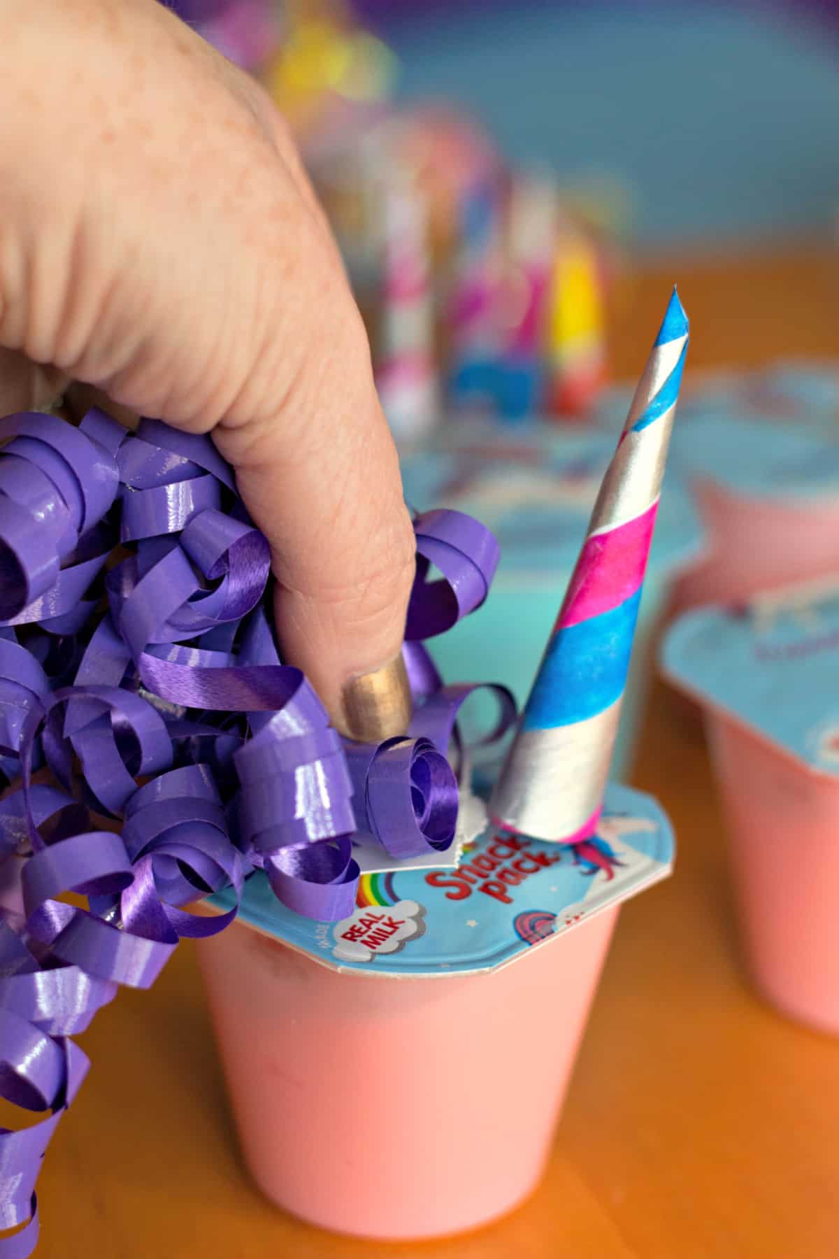 Unicorn Pudding Cups Craft - Mom Needs Chocolate