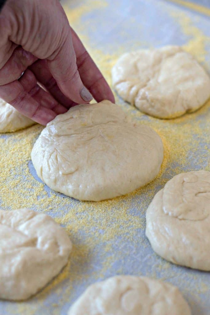 Homemade English Muffins | After you taste these Homemade English Muffins, you'll never want to go back to store-bought! English muffins are fun and very cheap to make at home. Store them in the freezer to have on hand whenever you want an English muffin. #EnglishMuffins #HomemadeBread #Bread #Breakfast