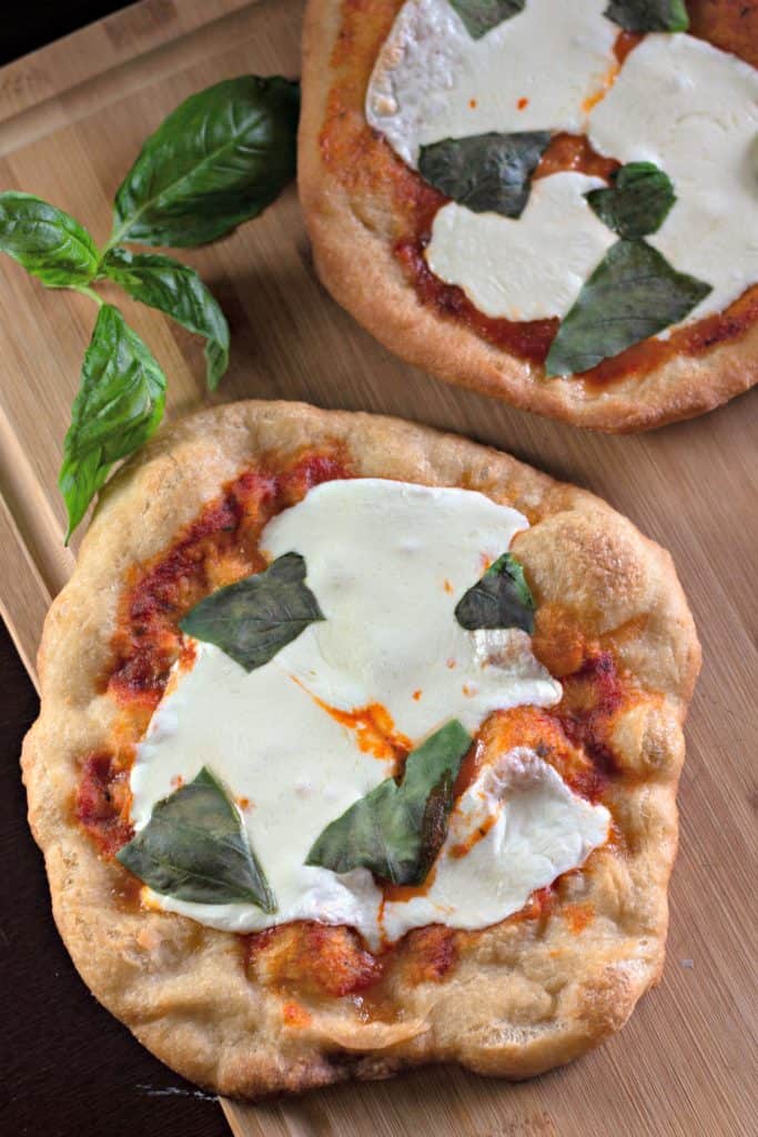 Fried pizza