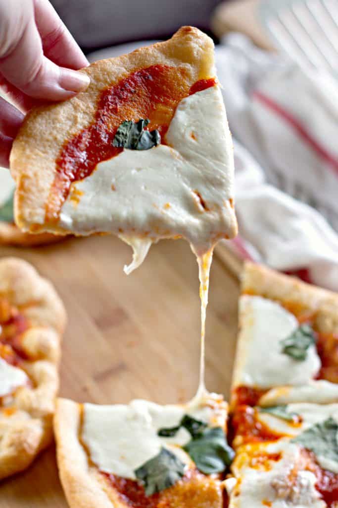 Fried pizza