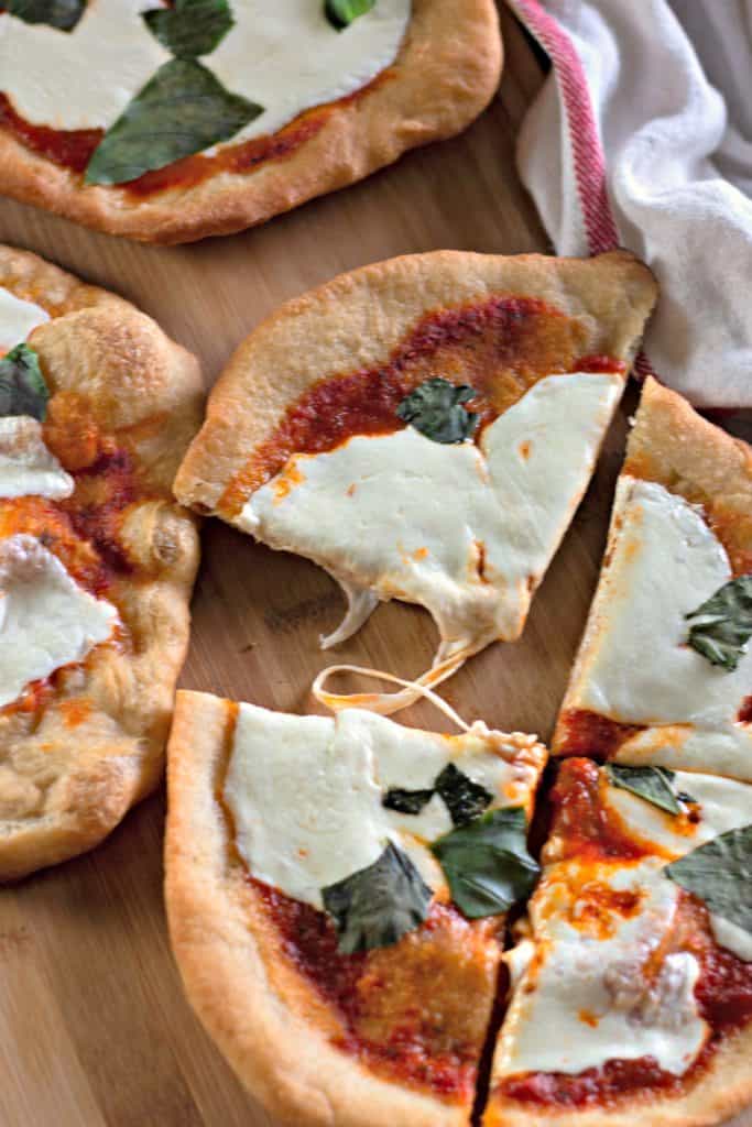 Fried pizza
