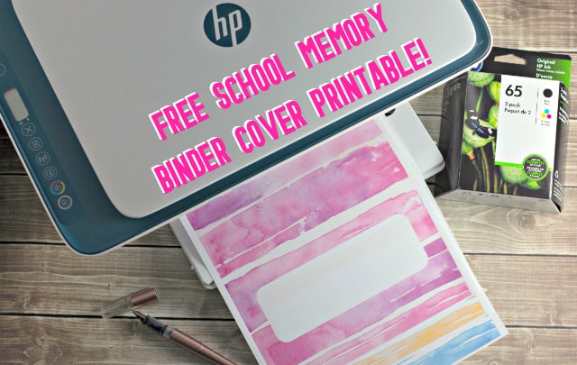 Organizing School Papers - Plus Free Printable Binder Covers