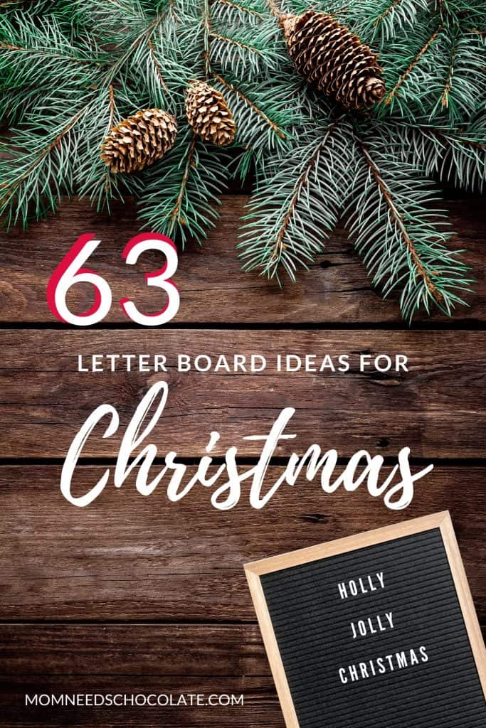 63 Perfect Letter Board Quotes for Christmas