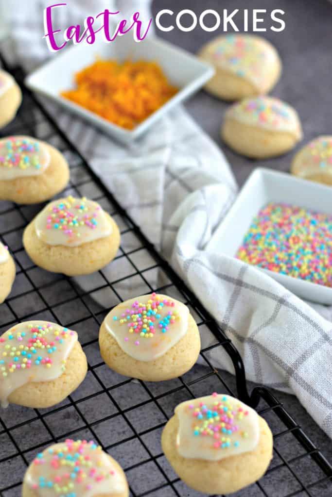 Orange Zest Sprinkle Cookies on Pinterest