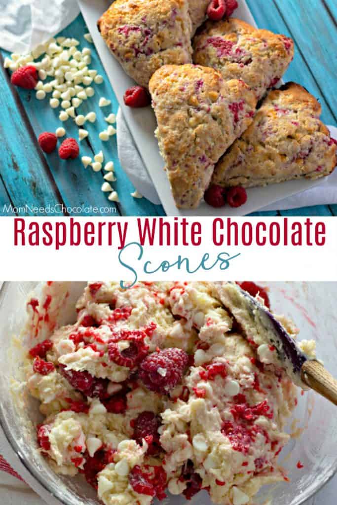 Raspberry White Chocolate Scones on Pinterest