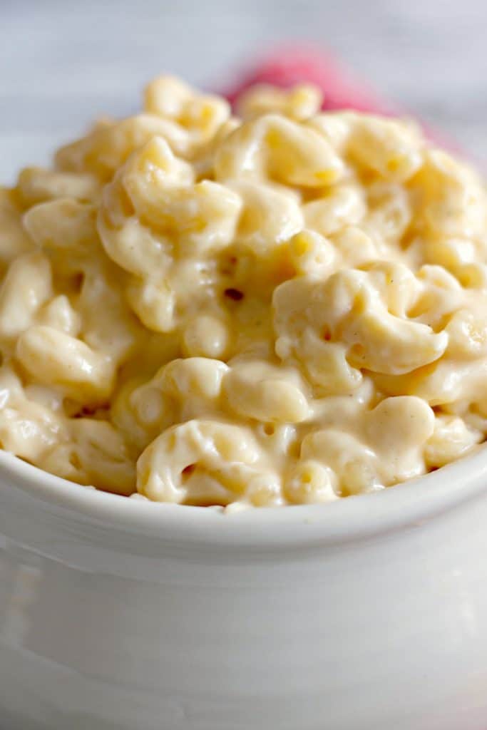 a bowl of Easy Stovetop Macaroni and Cheese