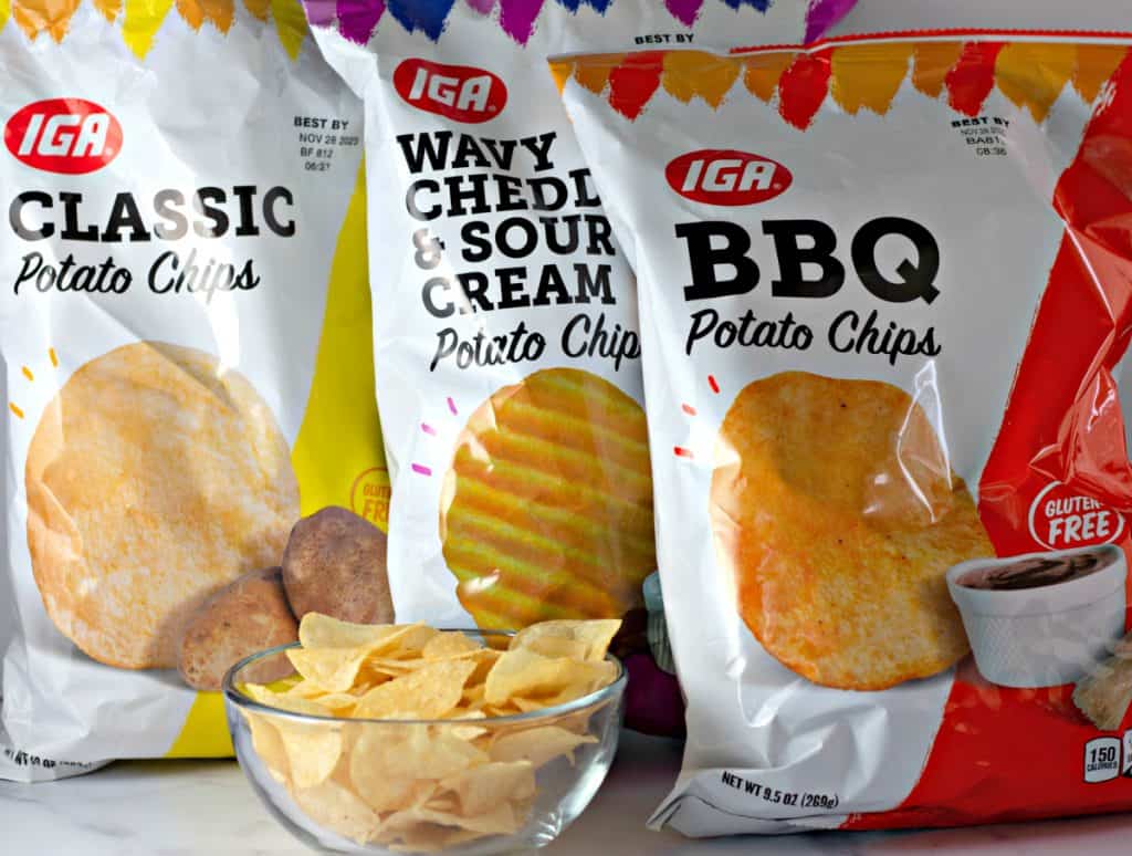potato chips from IGA