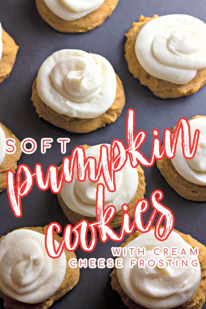 Pumpkin Cookies with Cream Cheese Frosting on Pinterest