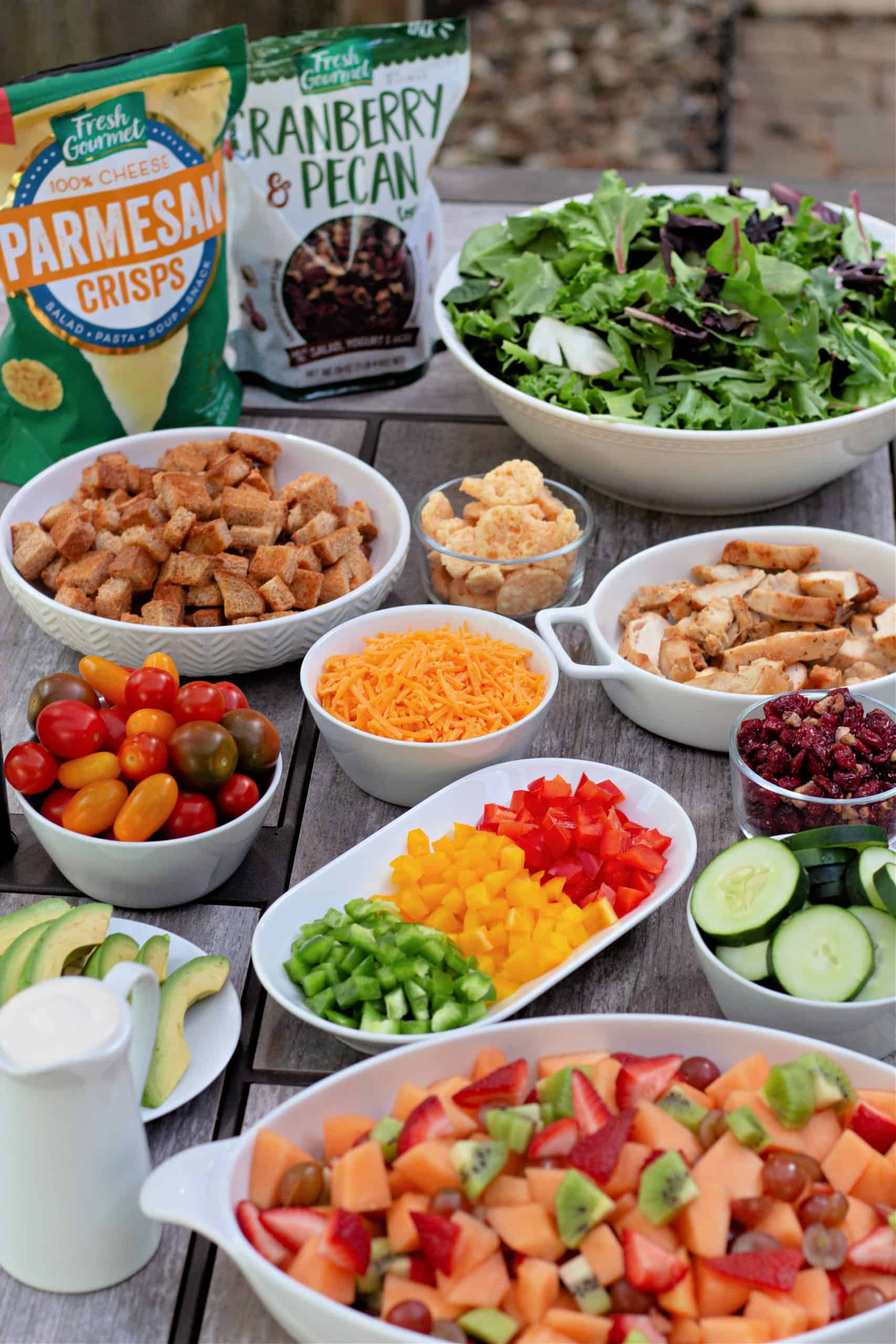 Create Your Own Salad Bar Mom Needs Chocolate